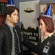 Illustration for article titled Hang out with tiny Mulder and Scully in their miniature X-Files office